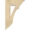 Ekena Millwork Imperial Traditional Rough Sawn Bracket w/ Offset Brace, Douglas Fir, 8"W x 22"D x 34"H BKT0806X22X34IMP01RDF - alternate 4